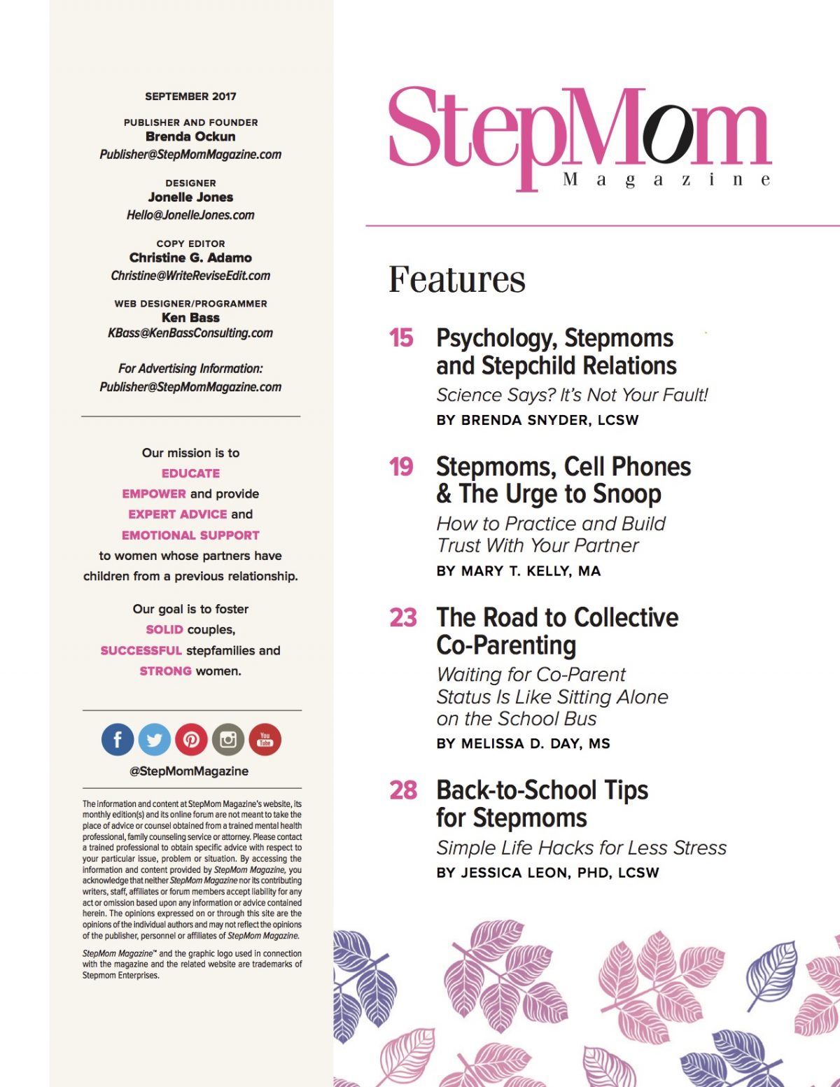 Stepmom Magazine Inside The September 2017 Issue 4257